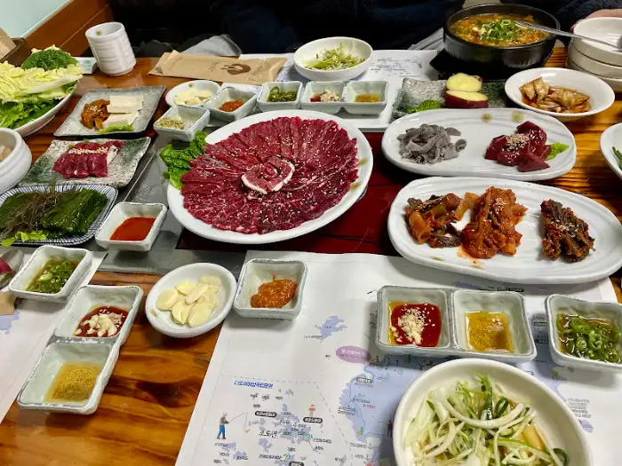 신선한 꽃등심