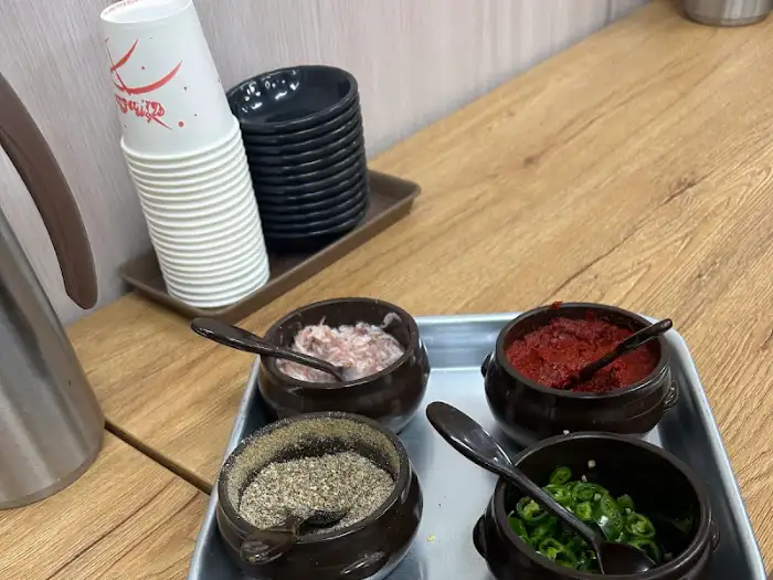 테이블 세팅 모습