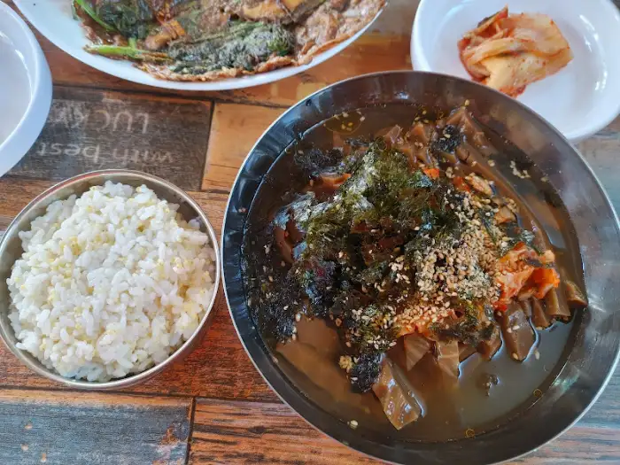 묵밥과 밥
