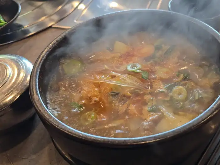 국밥 내용물