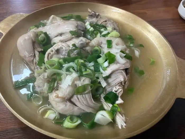 닭수육 클로즈업