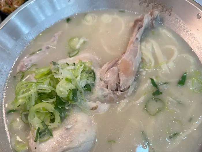 닭곰탕 클로즈업