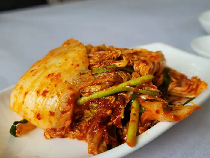 먹음직스러운 김치
