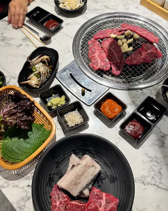 테이블 세팅 모습