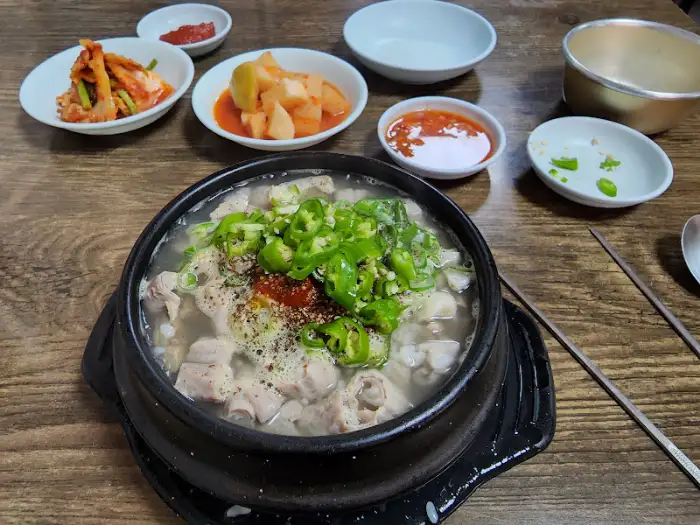 수육과 동치미