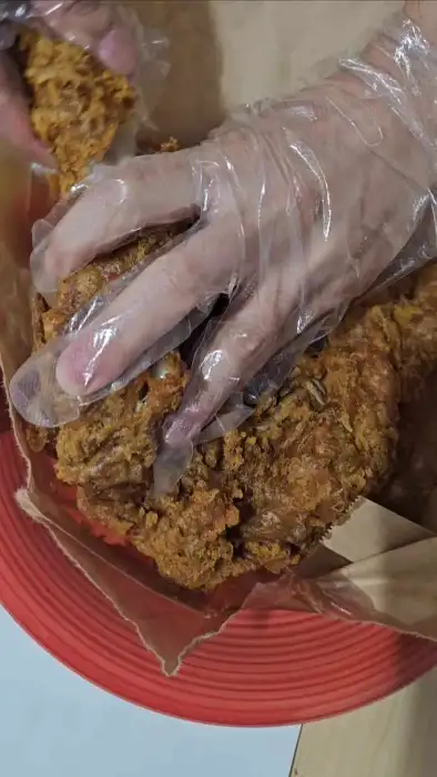 먹음직스러운 닭강정