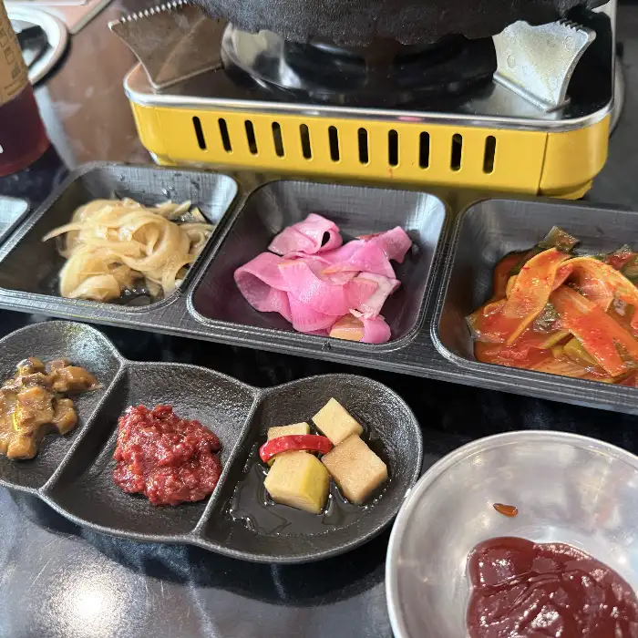 다양한 밑반찬
