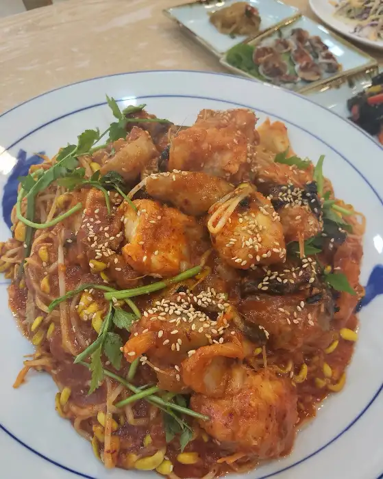 해물찜 단면