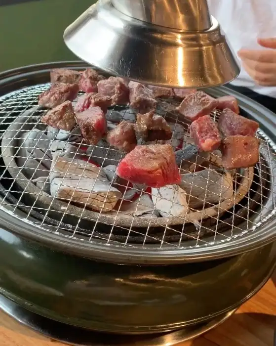 부드러운 육질의 담가화로구이 숙성 갈비살
