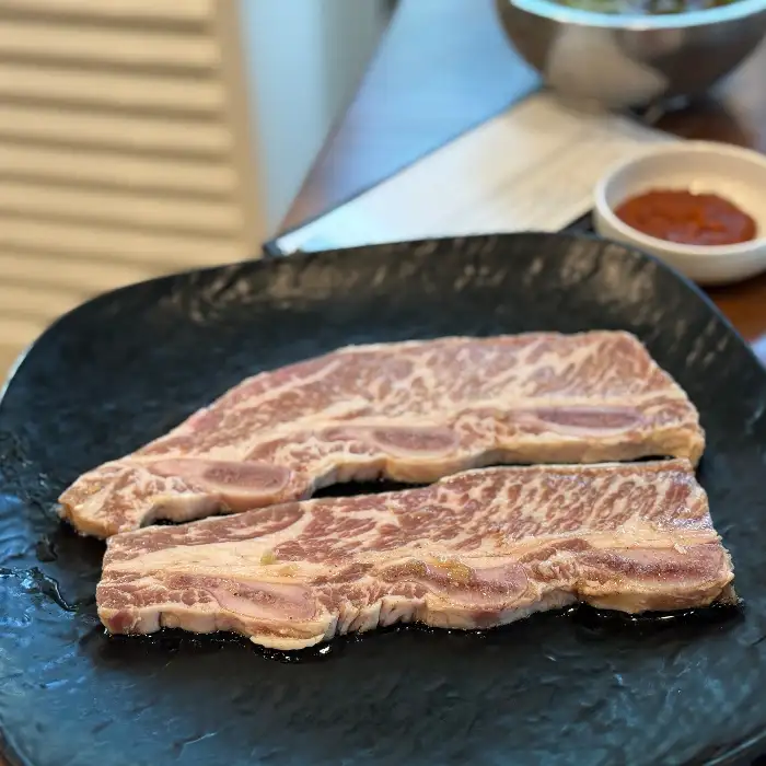 본가갈비 꽃갈비살