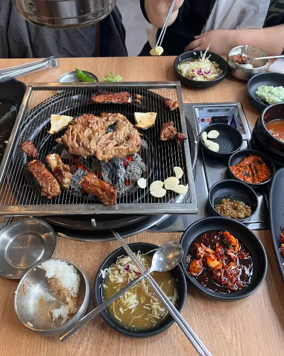 숯불 갈비