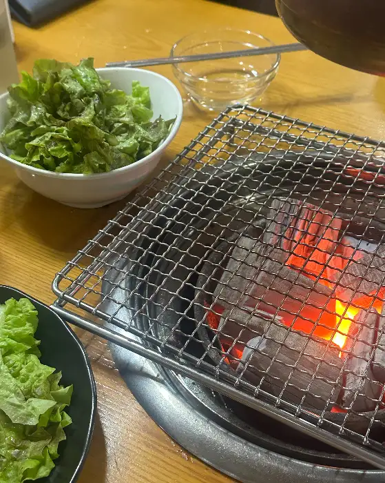 신선한 쌈 채소