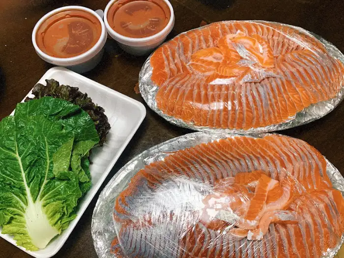 산천송어회 외관