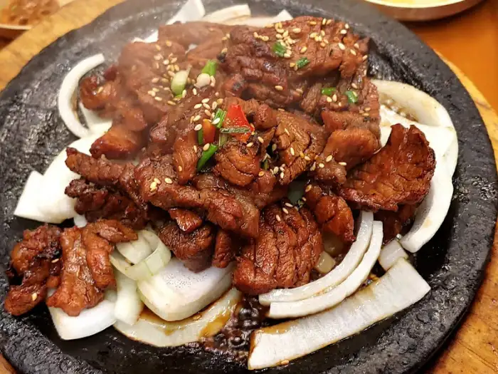 석갈비 확대 모습
