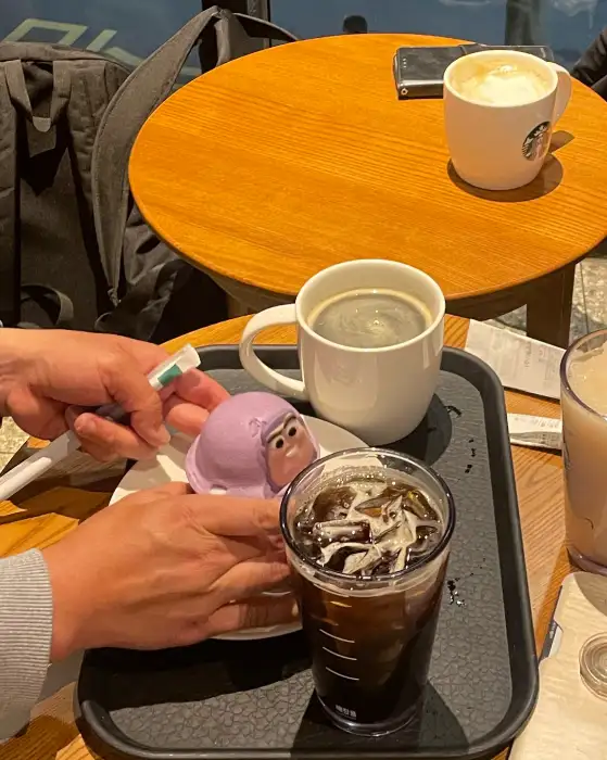 슈폼라떼와 미니 텀블러 세트