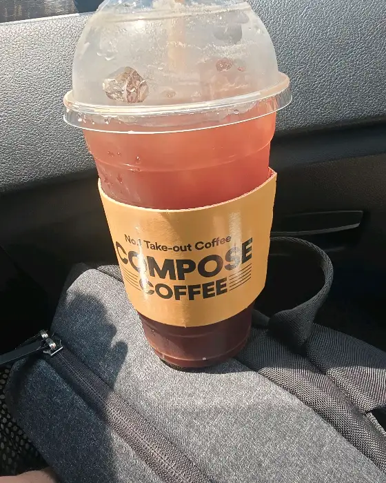 컴포즈커피 아이스 음료