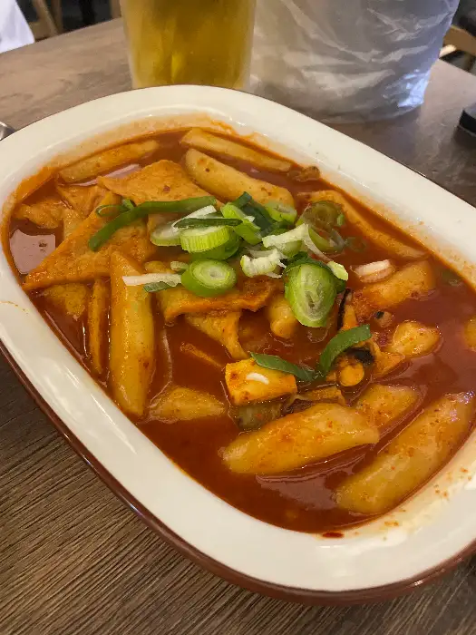 맛있게 끓고 있는 떡볶이