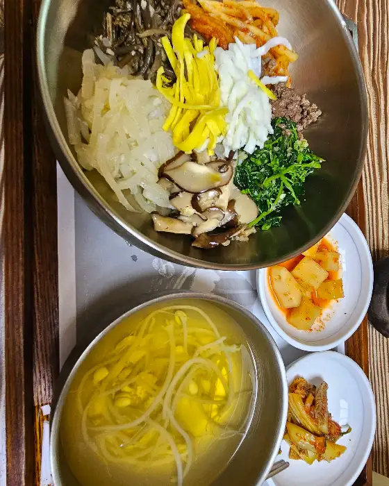 비빔밥 클로즈업