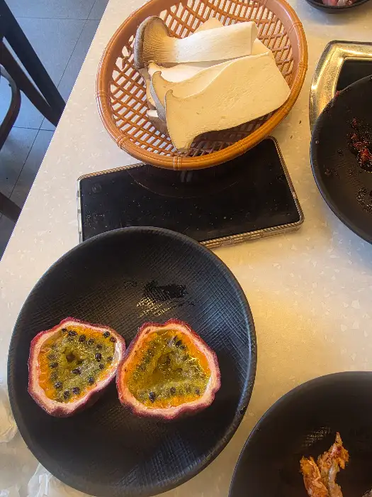 패션프루트와 버섯