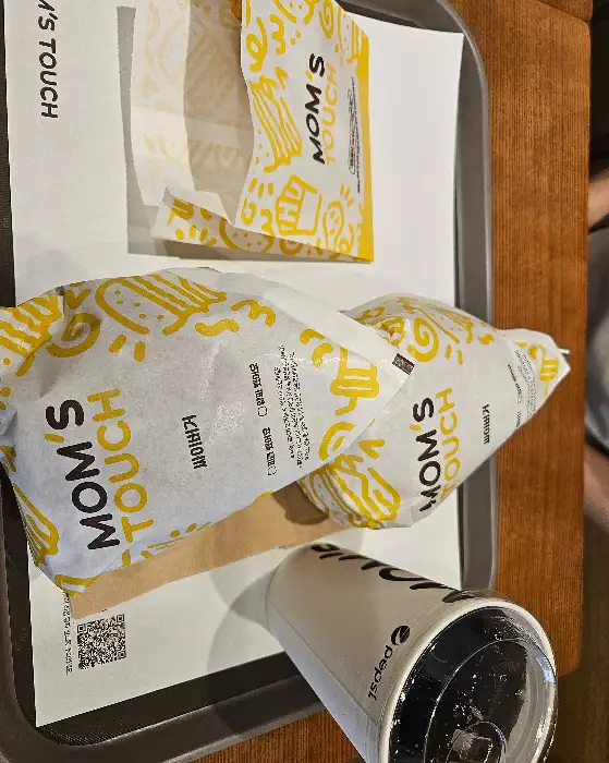 주문한 음식 세트