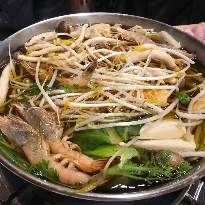 물 막국수