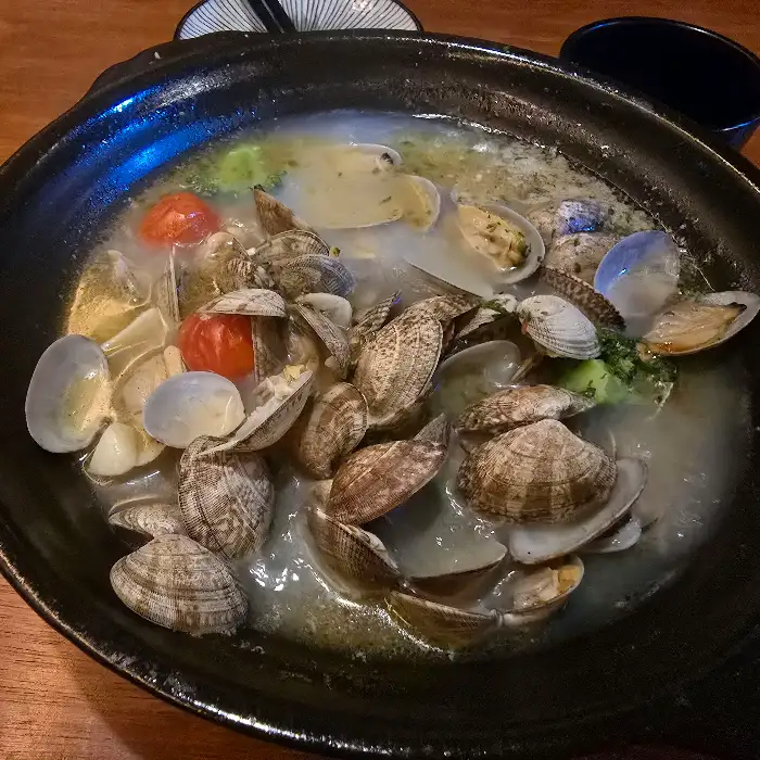 바지락술찜
