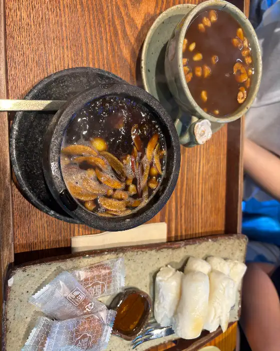 쌍화탕과 떡