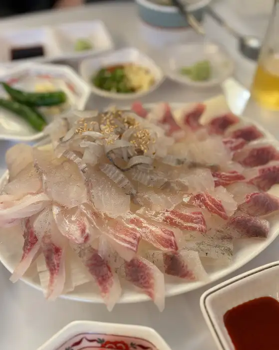 도미다리 횟집 활어회