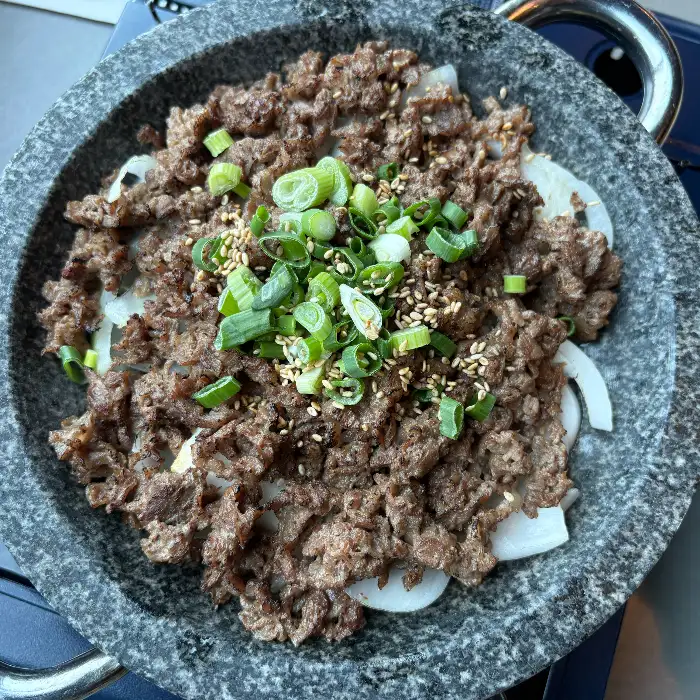 먹음직스러운 언양불고기