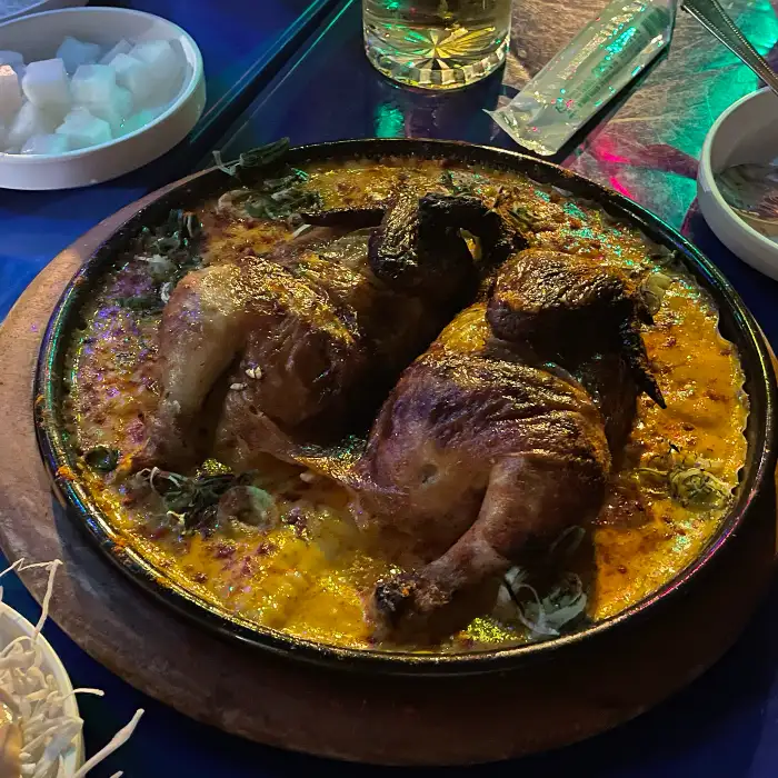 전기누룽지통닭