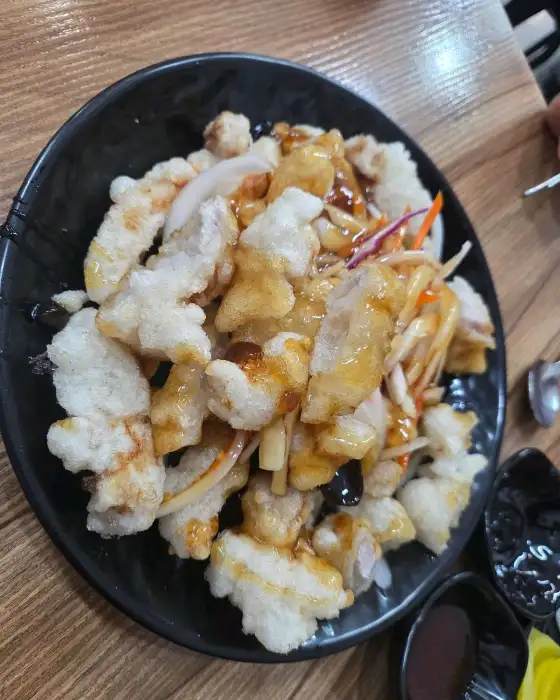 찹쌀 탕수육 모습