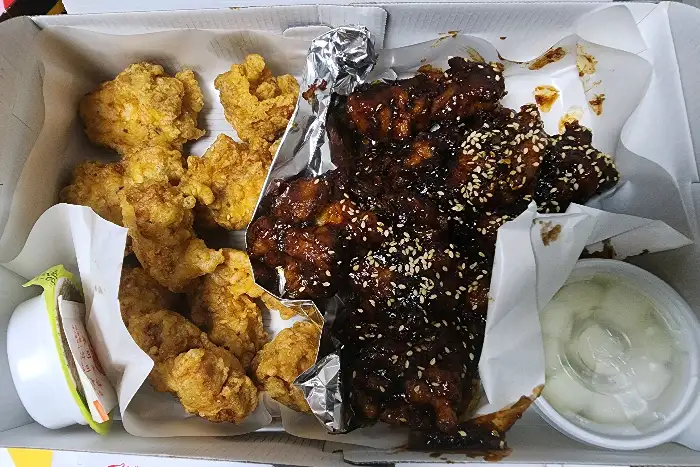 반반 닭강정 구성