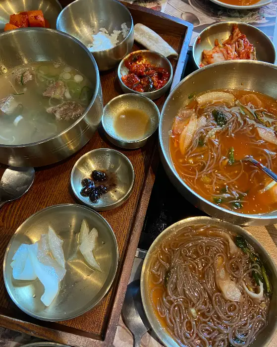 테이블에서 데워 마시는 온육수