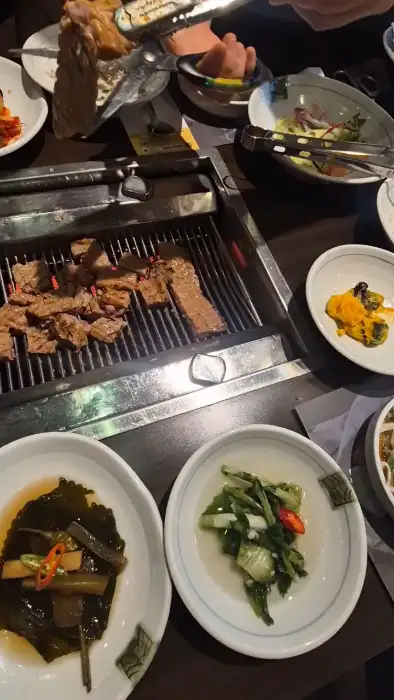 냉면과 함께 즐기는 갈비