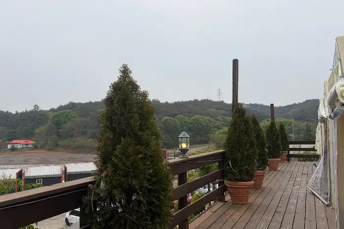 트래블 브레이크 커피 텐트존