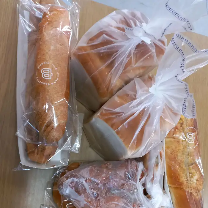 바게트와 식빵 클로즈업