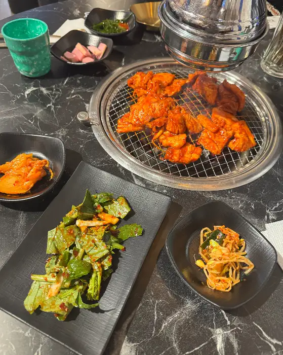 신선한 소고기 갈비살
