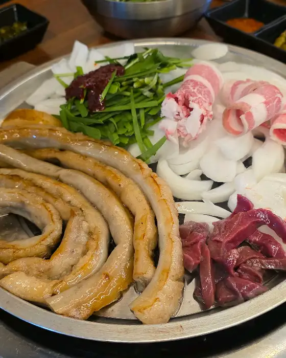곱창 모듬구이