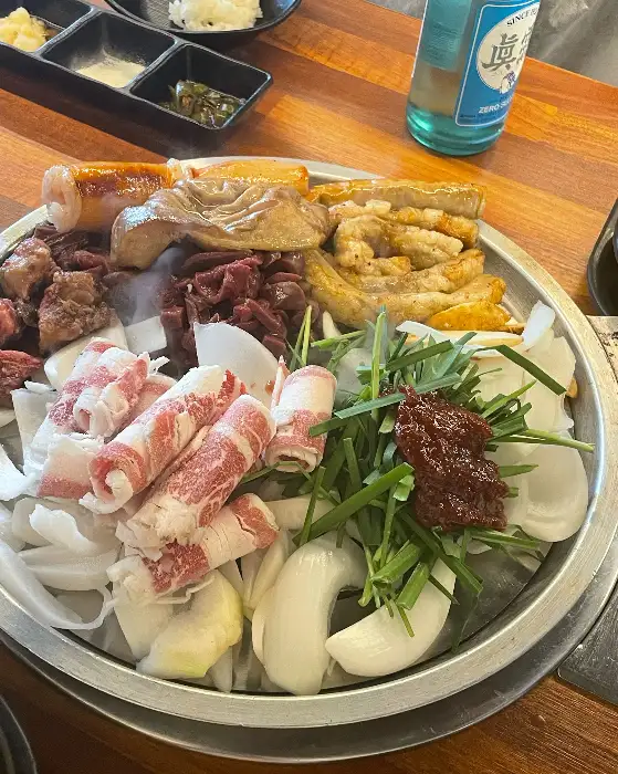 모듬구이 한상차림