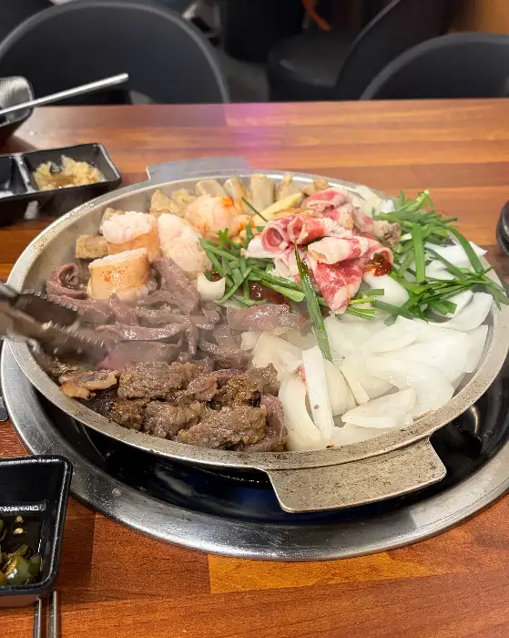구워지고 있는 고기