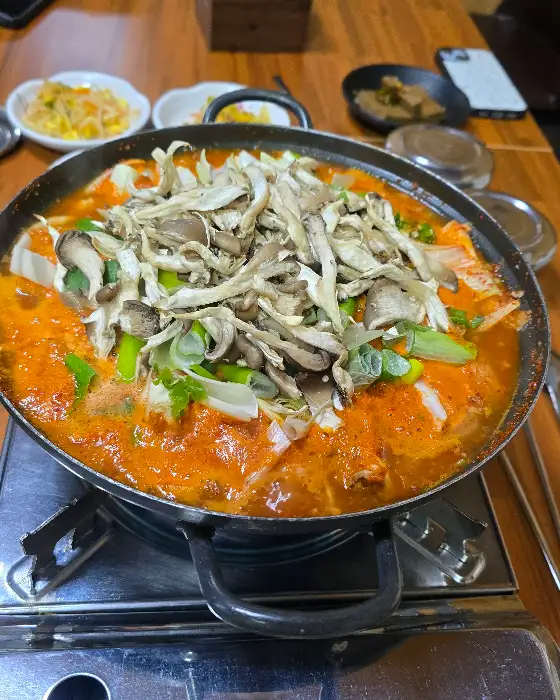 버섯 전골