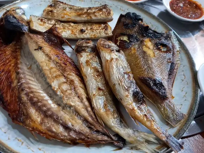 모둠 생선구이