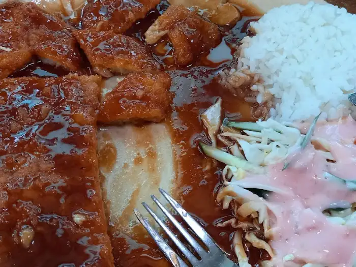 돈까스 단면
