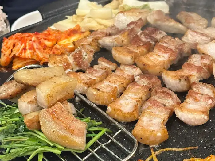 고기와 함께 구워 먹는 채소들