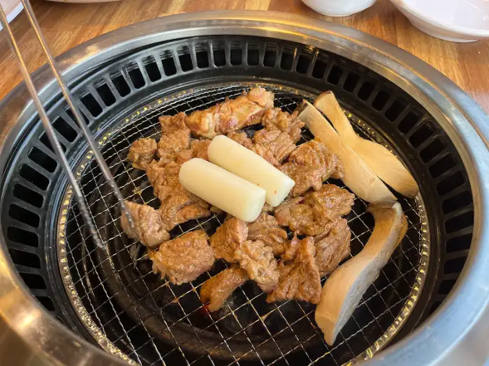 솔가숯불갈비의 숯불구이 메뉴