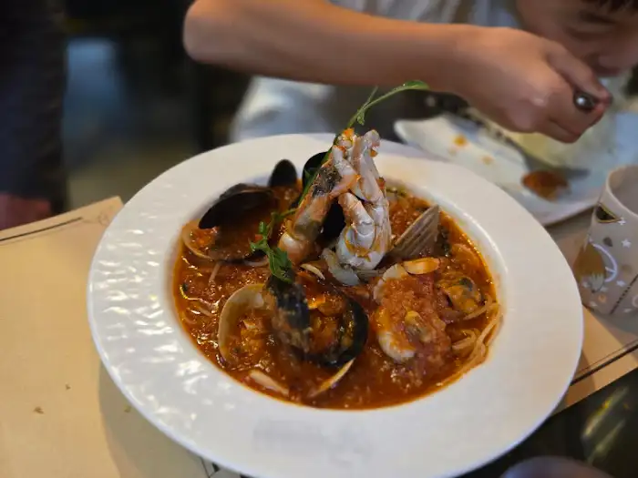 해산물 토마토 파스타