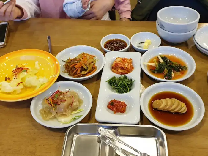 상차림 모습