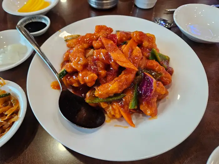 도삭면 짜장면