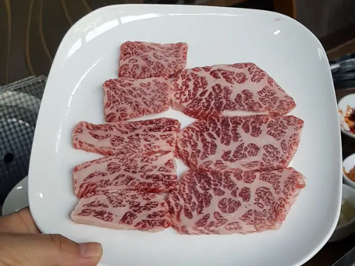 마블링 좋은 쇠고기 부위
