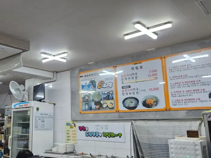 메뉴판에 적힌 가격 정보